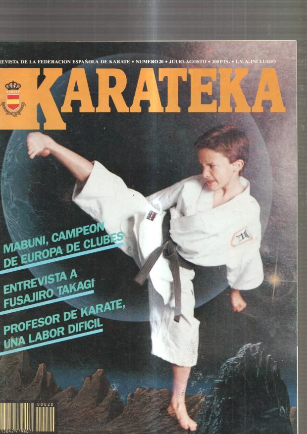 Karateka numero 20, julio-agosto : Mabuni, campeon de Europa de clubes- En-
