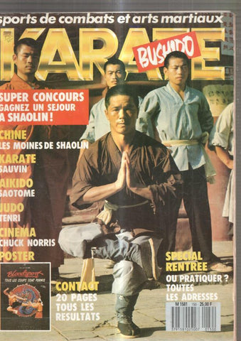 Karate Bushido numero 150, septiembre 1988: Super concours gagnez un sejour