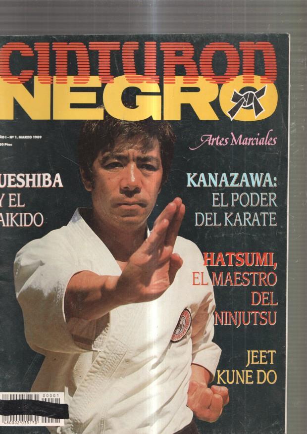 Cinturon Negro numero 1, marzo 1989: Artes Marciales- Ueshiba i el Aikido- 