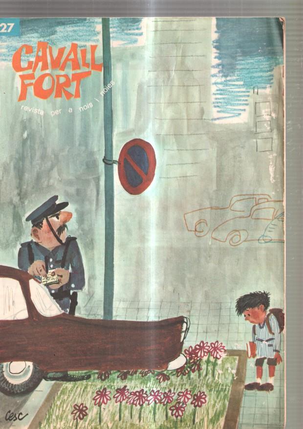 Revista: Cavall Fort num. 127, 1968: El mon de cada dia- Els barrufets negres- Els
