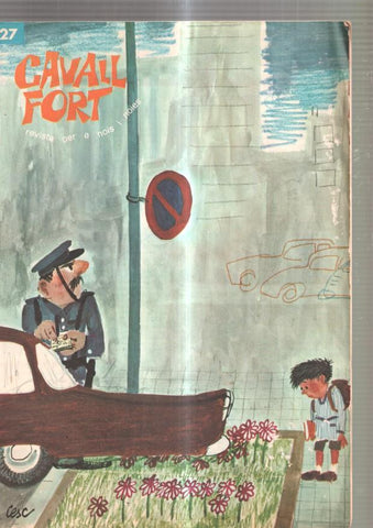 Revista: Cavall Fort num. 127, 1968: El mon de cada dia- Els barrufets negres- Els