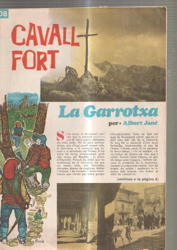 Revista Cavall Fort num. 108, 1967: La Garrotxa- La casa sota la sorra- Pitof- Jan
