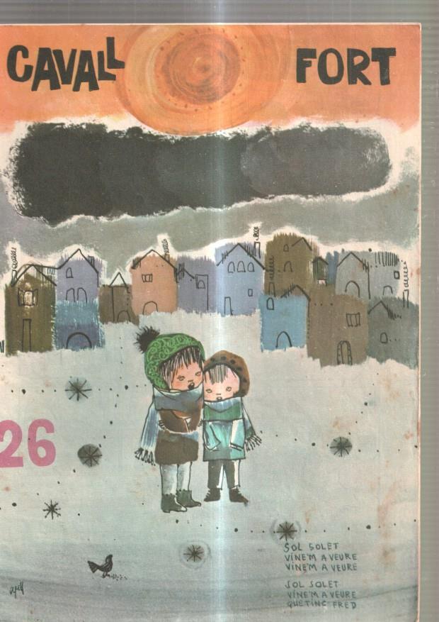 Revista Cavall Fort num. 26, 1961: Pitof- El camp del senglar- Quina trepa- Fra