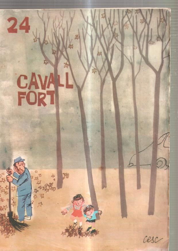 Revista Cavall Fort num. 24, 1961: Pitof- El camp del senglar- Quina trepa- Marga-