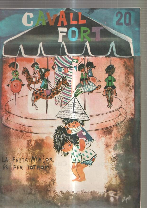 Revista Cavall Fort num. 20, 1961: Testimonis de ruta- En camp del senglar- Quina