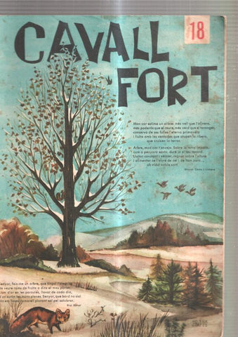 Revista Cavall Fort num. 18, 1961: Endreça les joguines- Faltava la farina- El camp