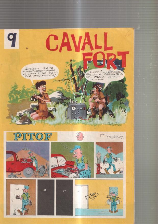 Revista Cavall Fort num. 09, 1961: Coses que no pot fer el gos- Avio perdu a la