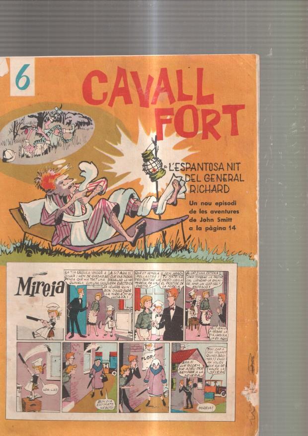 Revista Cavall Fort num. 06, 1961: Mireia- La primera bomba atomica- Jocs valents