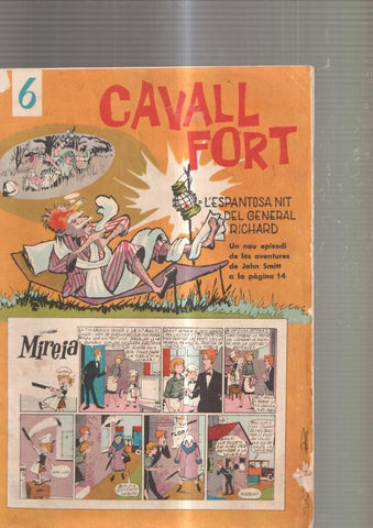 Revista Cavall Fort num. 06, 1961: Mireia- La primera bomba atomica- Jocs valents