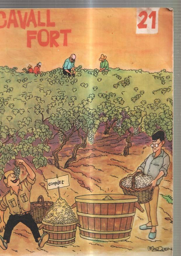 Cavall Fort num. 21, 1961: Pitof- El camp del senglar- A dins la casa-Un