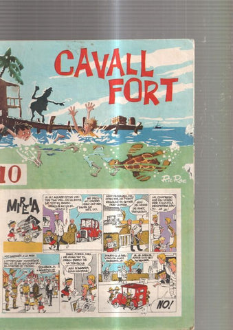 Cavall Fort num. 10, 1961: Mireia- JHocs vlents- Un crit en la boscuria- Dic