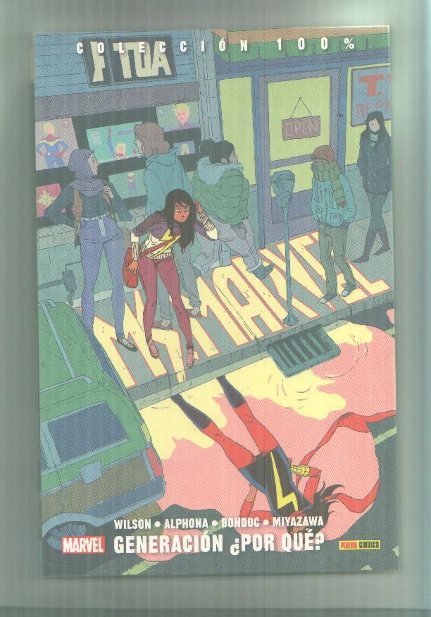 Panini: Coleccion 100%: Ms. Marvel volumen 2: Generacion ¿Por que?