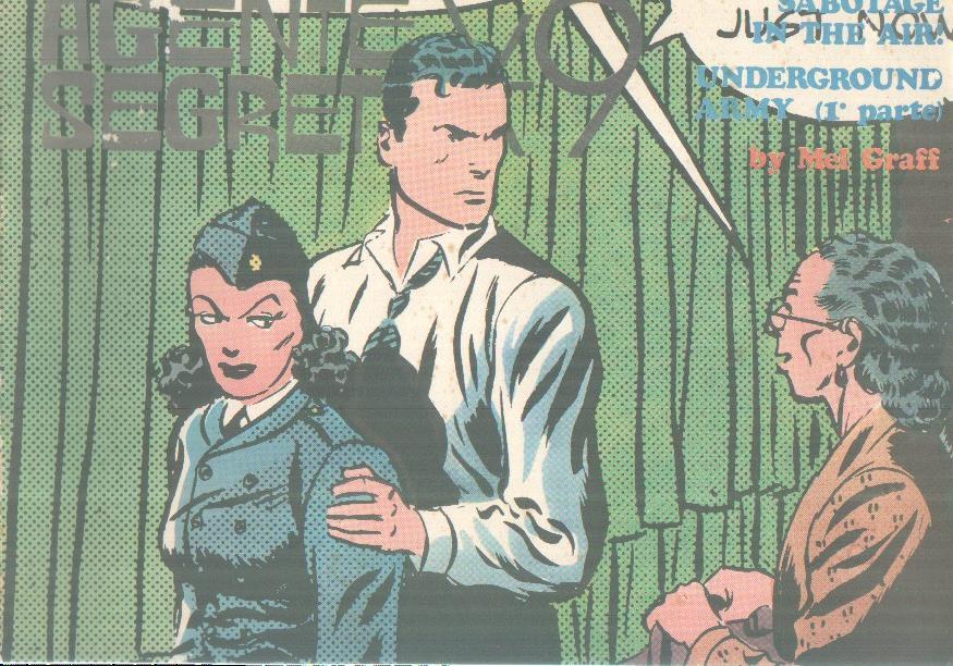 Agente Secreto X-9 numero 10: tiras del 3.6 al 3.9.1940