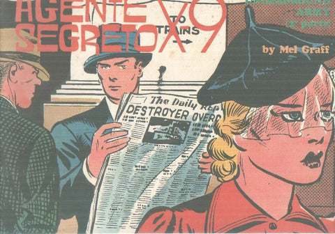 Agente Secreto X-9 numero 11: tiras del 9.9. al 14.12.1940