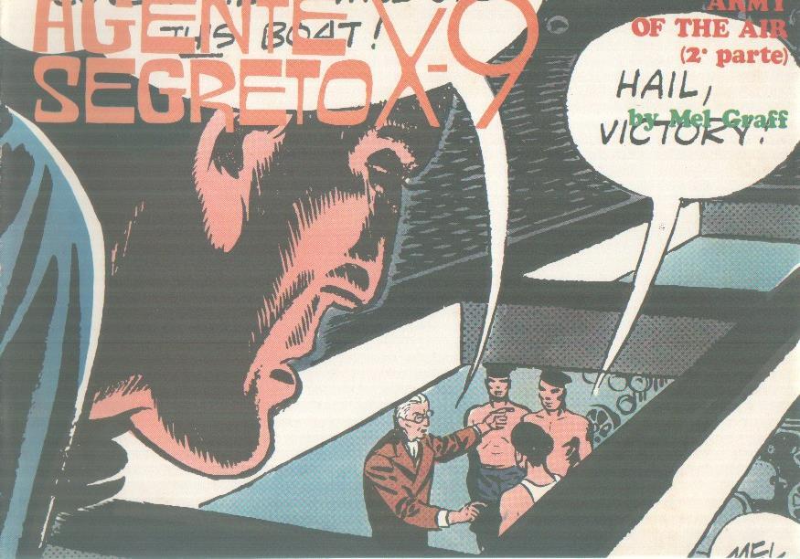 Agente Secreto X-9 numero 13: tiras del 24.2. al 17.5.1941