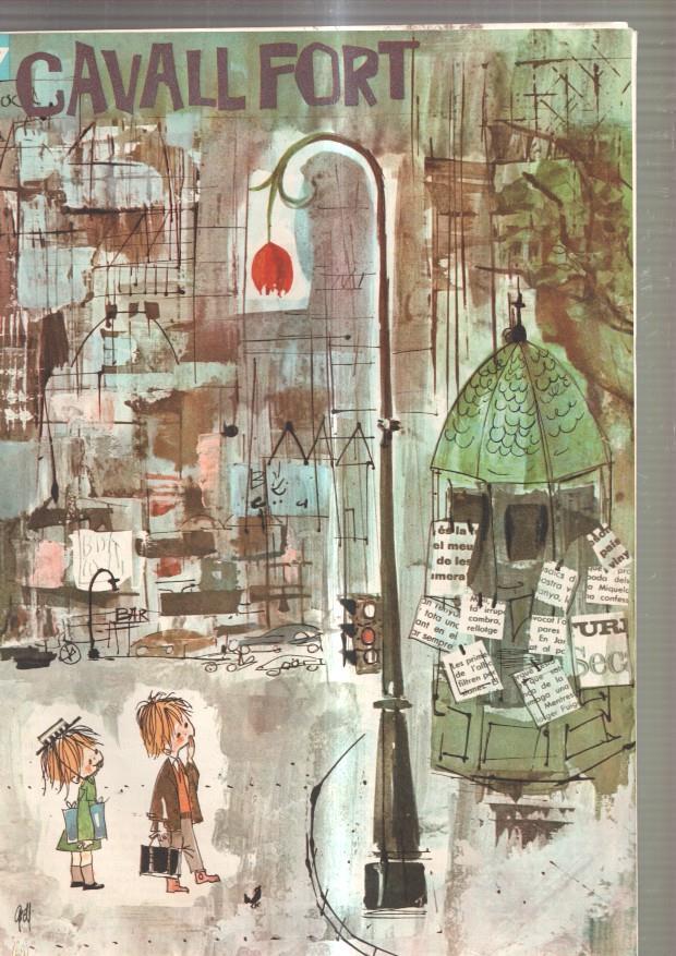 Revista: Cavall Fort numero 0067, 1966: El gos de casa- Marta i el secret de la cosina