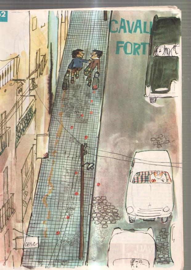 Revista: Cavall Fort numero 0062, 1966: En Peret Garlopa- La Patrulla dels Castors: El