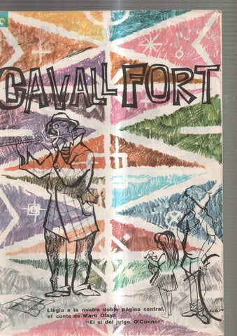 Revista: Cavall Fort numero 0060, 1966: Fra Miquel de California- Mireia- Marta i la 