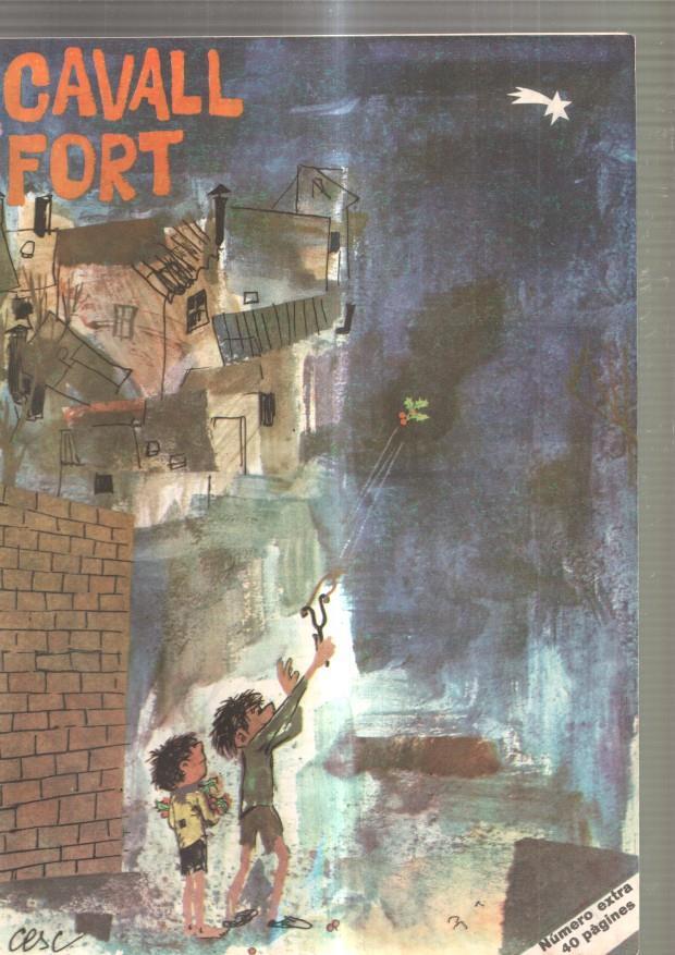Revista: Cavall Fort numero 0058, 1965: Com fer vos una tarja de felicitacio- L abomina-