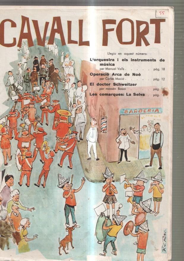 Revista: Cavall Fort numero 0055, 1965: L orquesta i els instruments de musica- Opera-