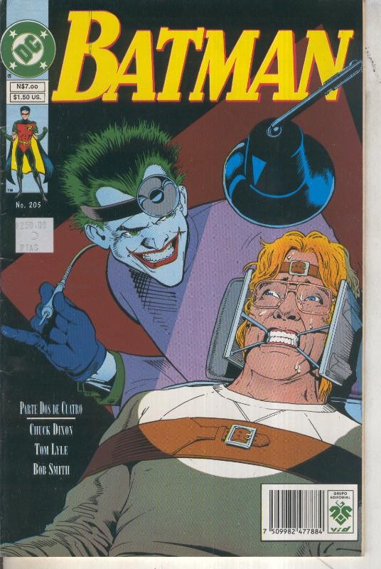 VID: Batman numero 205: parte dos de cuatro