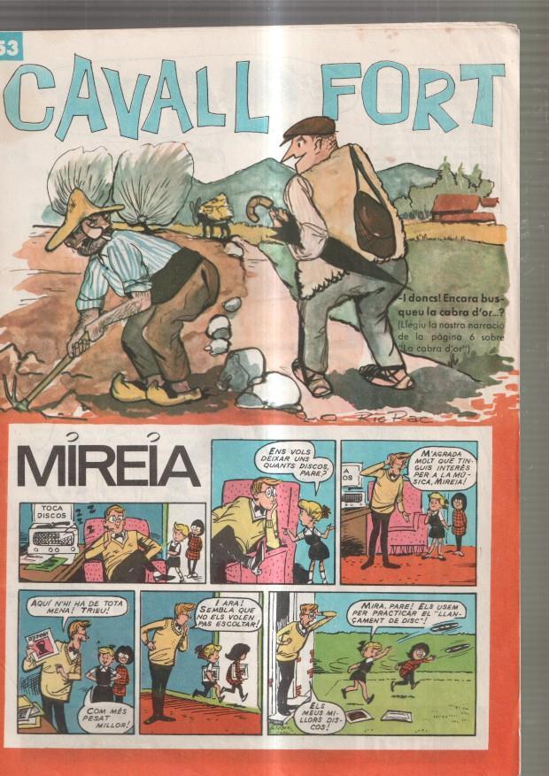 Revista: Cavall Fort numero 0053, 1965: Moreia- Els nens que sempre seran nens- Marta