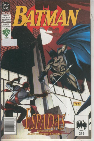 VID: Batman numero 216: Espadas