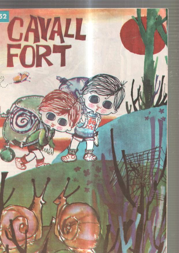 Revista: Cavall Fort numero 0052, 1965: Manigues marines- Marta i la cosina Miquela- 