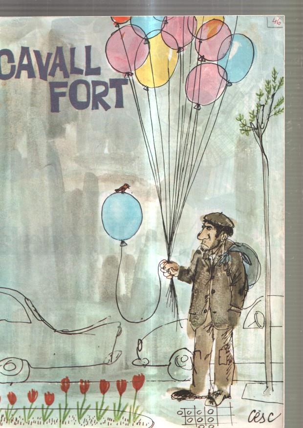 Revista: Cavall Fort numero 0046, 1966: La lliço de la figuera- Marta i la cosina Mi-