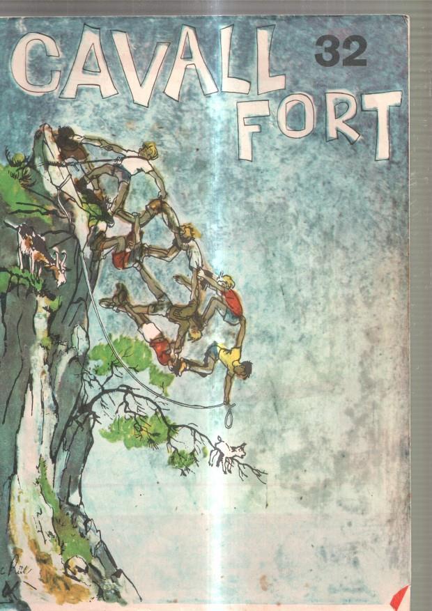 Revista: Cavall Fort numero 0032, 1964: Mireia- Els traficants de la jungla- Pitof- Deu ha