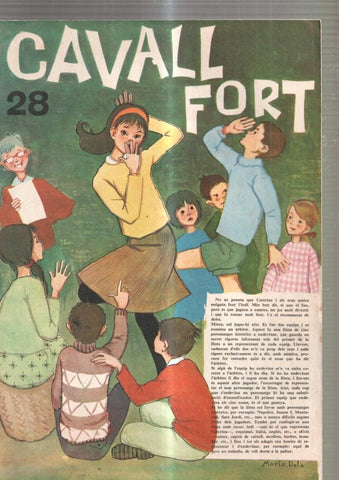 Revista: Cavall Fort numero 0028, 1961: El Dr. Jubany i Arnau, bisbe de Girona- Les 