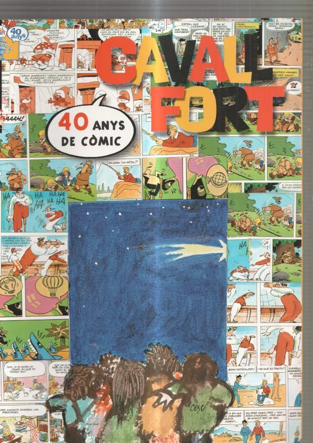 Revista: Cavall Fort numero 0945-946, 2001: numero especial 40 anys de comic- Jep