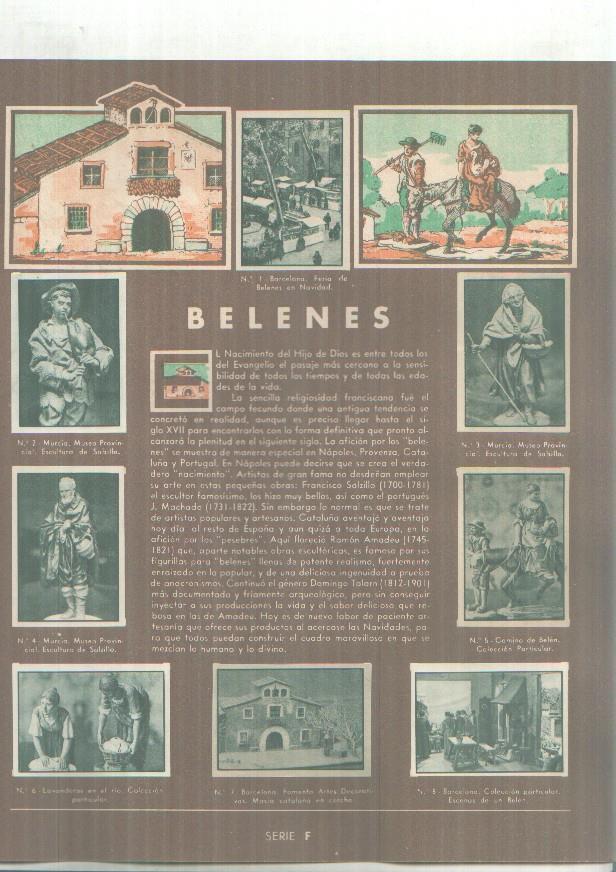 Cromos: Gallina Blanca: Belenes y Flores