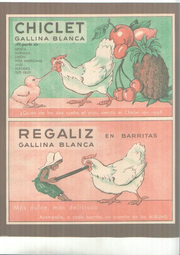 Cromos: Gallina Blanca: Deportes (xirinius) + propaganda de la firma