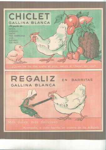 Cromos: Gallina Blanca: Deportes (xirinius) + propaganda de la firma