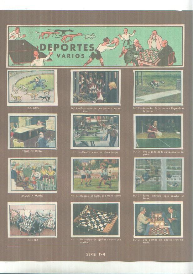 Cromos: Gallina Blanca: Deportes + Deportes