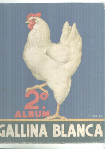 Cromos: Gallina Blanca: cubierta portada