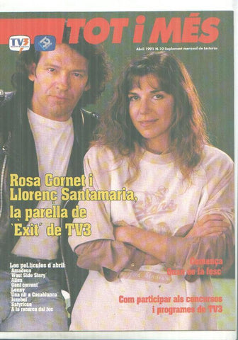 Revista TOT i MES numero 10: Rosa Cornet, Llorenç Santamaria, Quan es fa fosc