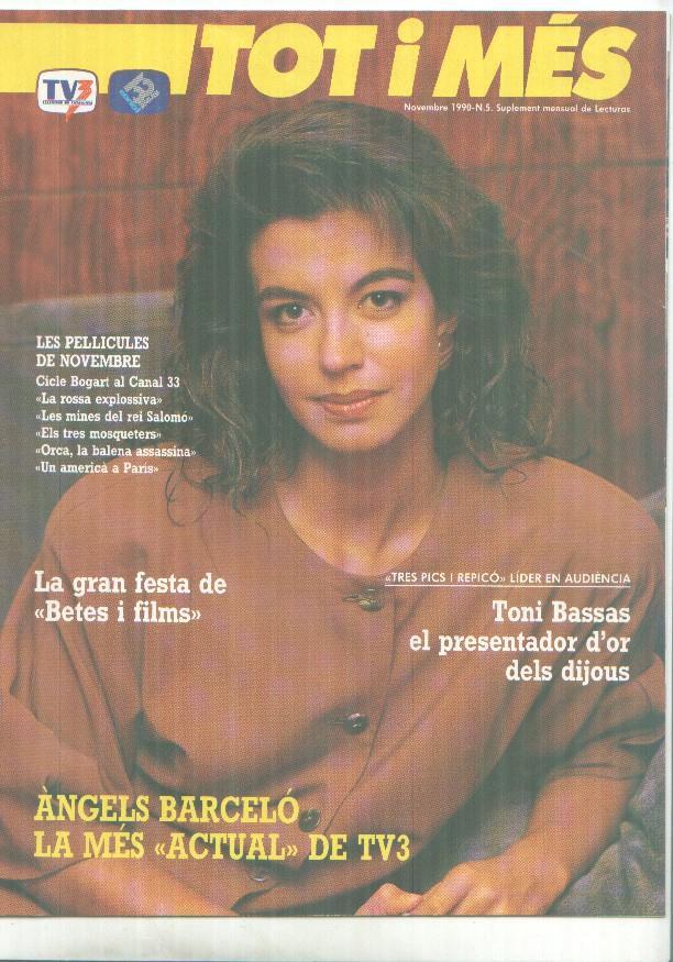 Revista TOT i MES numero 05: Angels Barcelo, Toni Bassas