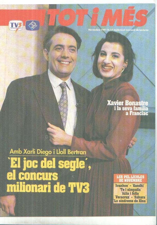 Revista TOT i MES numero 17: Xarli Diego i Lloll Bertran, Carles Herrera