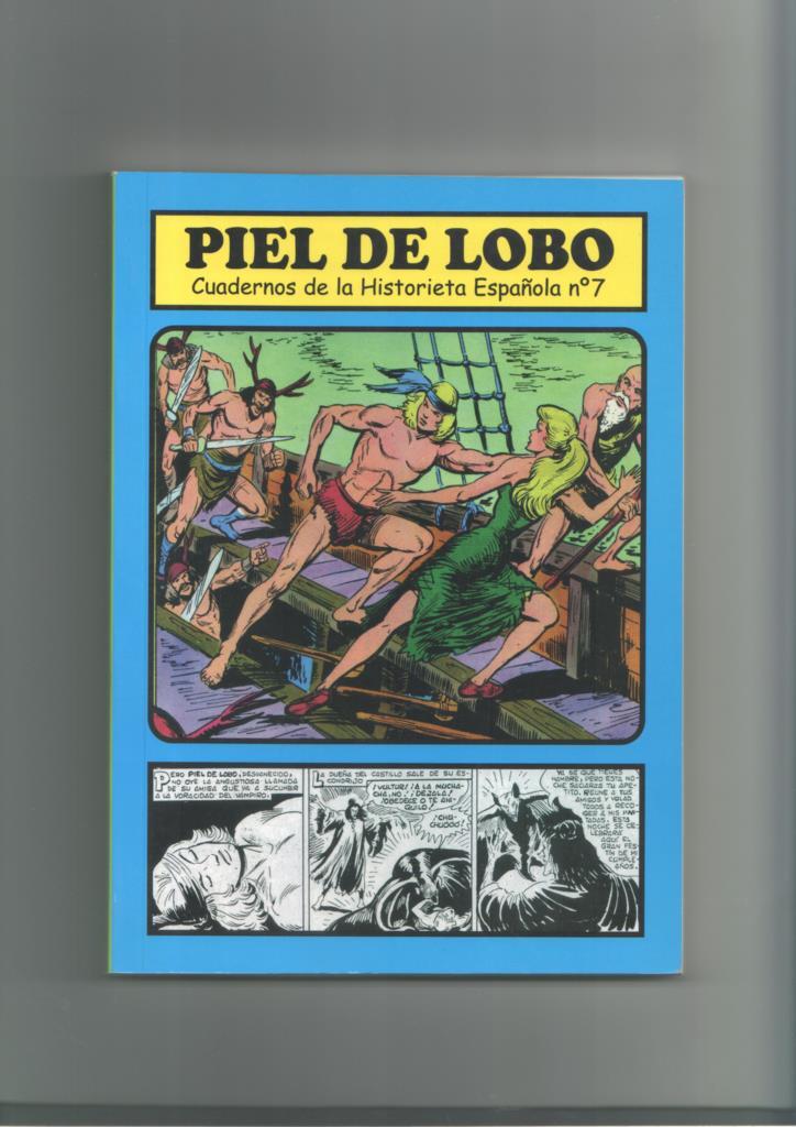 Fanzine: Cuadernos de la historieta española numero 7: Piel de Lobo