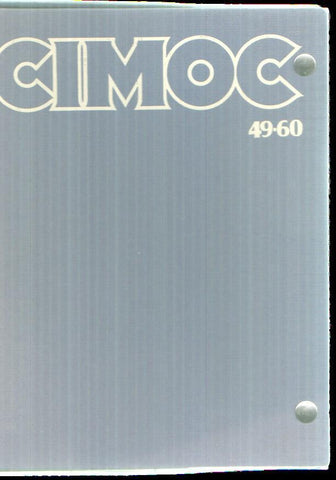 Cimoc estuche archivador para los numeros 49/60