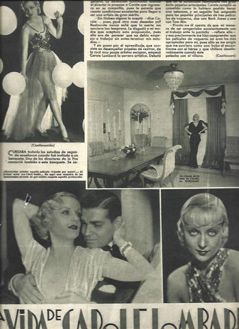 LAMINA 37831: La vida de Carole Lombard