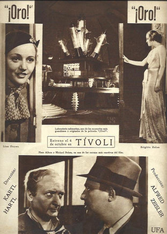 LAMINA 37844: Estreno en el Tivoli de Oro Oro