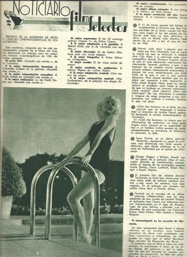 LAMINA 37798: Jean Harlow en su piscina
