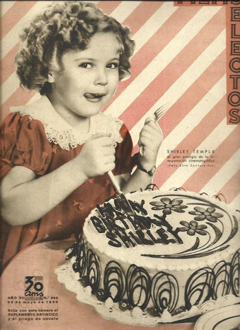 LAMINA 37803: Portada del 23 de mayo con Shirley Temple