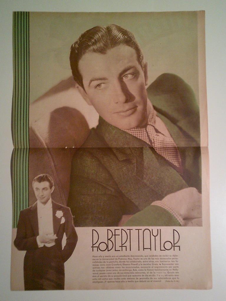 LAMINA 37812: Robert Taylor