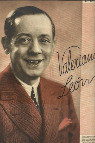 LAMINA 37813: Valeriano Leon
