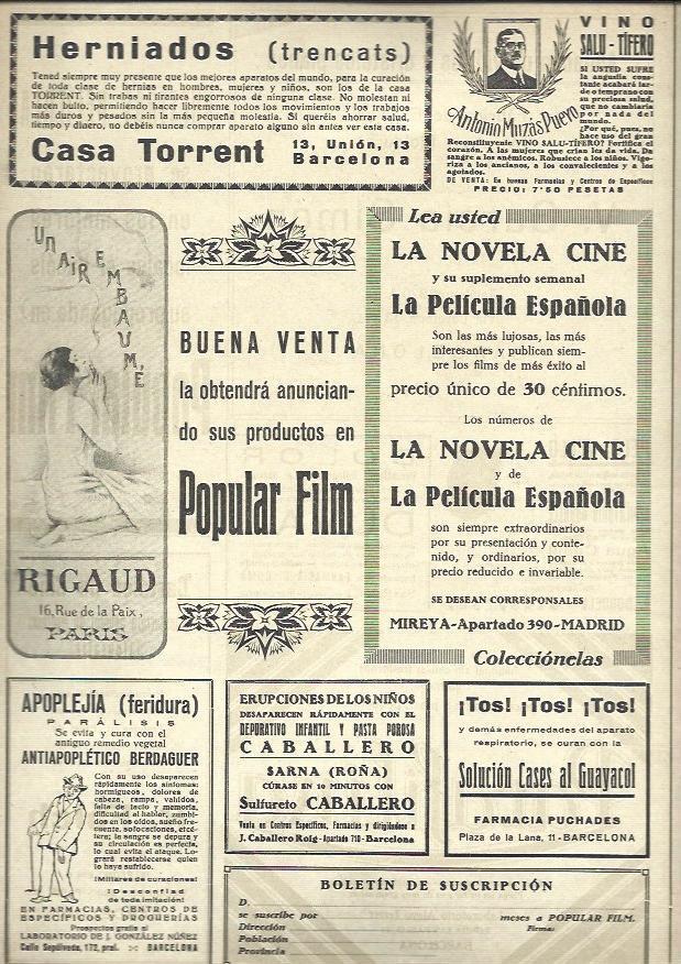 LAMINA 37885: Pagina de publicidad
