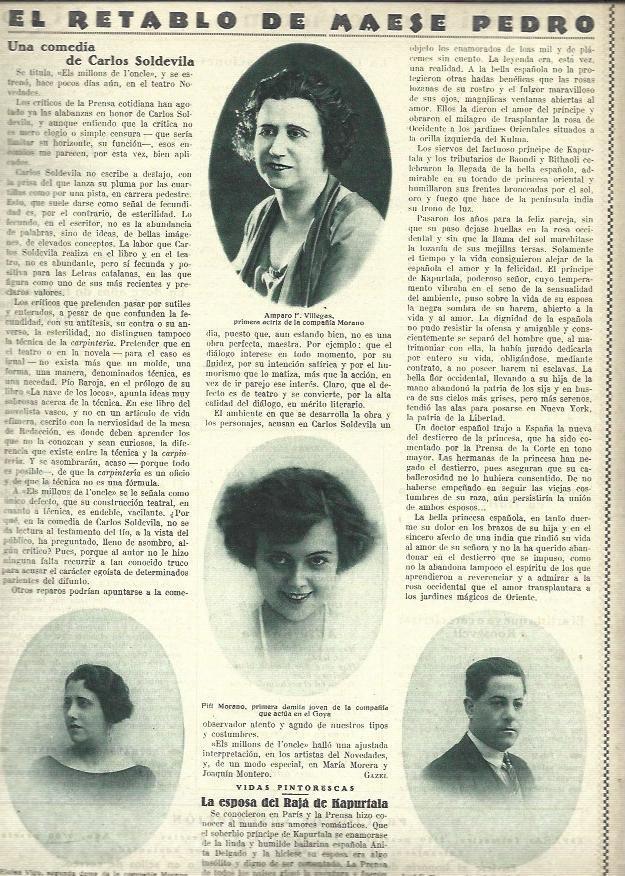 LAMINA 37890: Amparo Villegas, Piff Moreno, Jose Cañizares y Eloisa Vigo